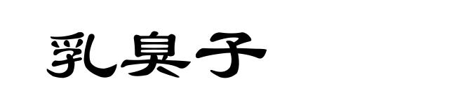 乳臭子