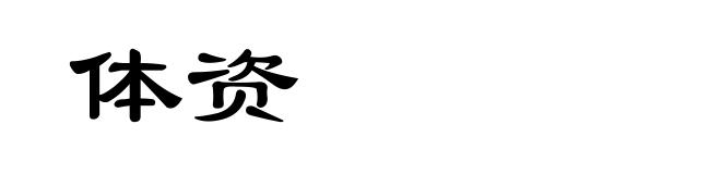 体资