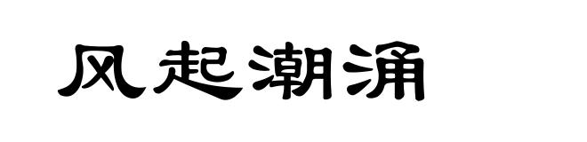 风起潮涌