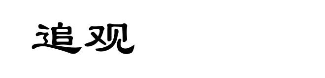 追观
