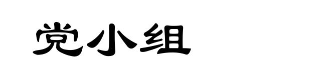 党小组
