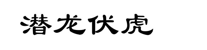 潜龙伏虎