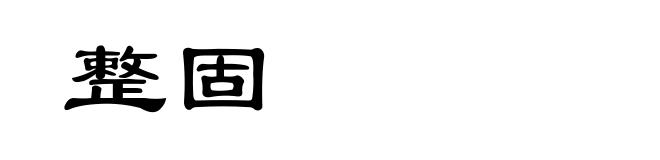 整固