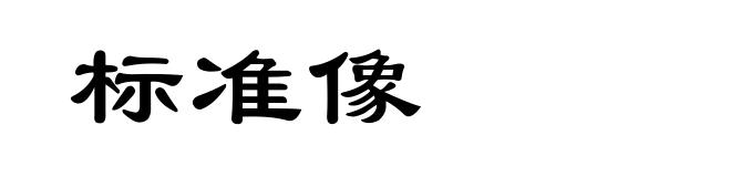标准像