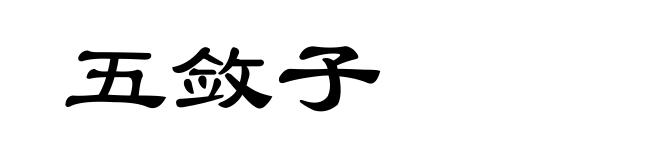 五敛子