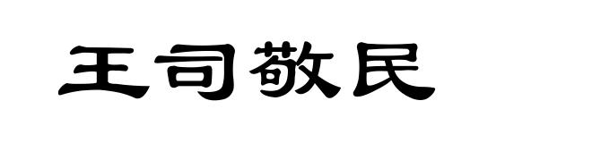 王司敬民