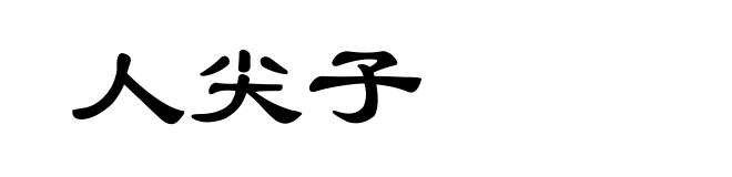 人尖子