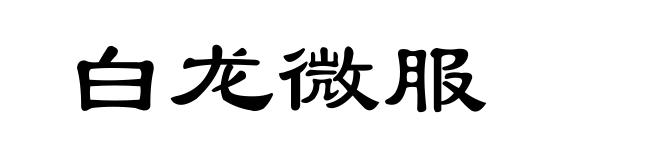 白龙微服