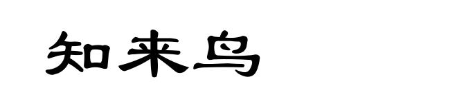 知来鸟