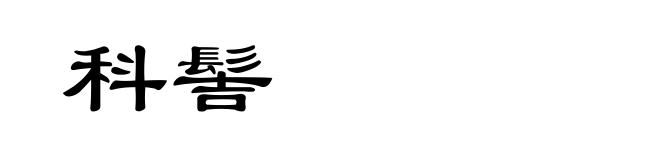 科髻