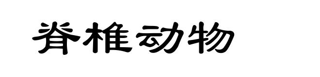脊椎动物