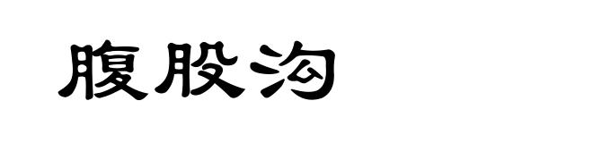 腹股沟