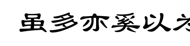 虽多亦奚以为