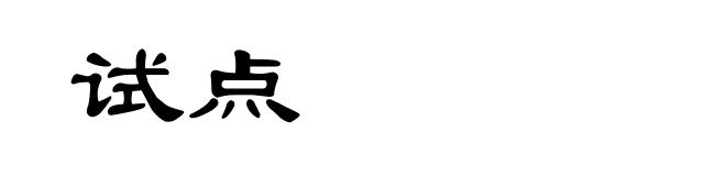 试点