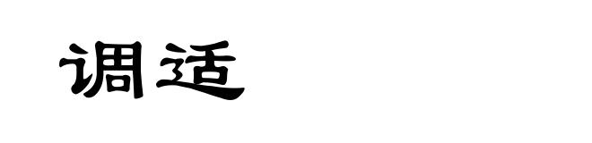 调适