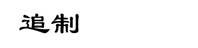 追制