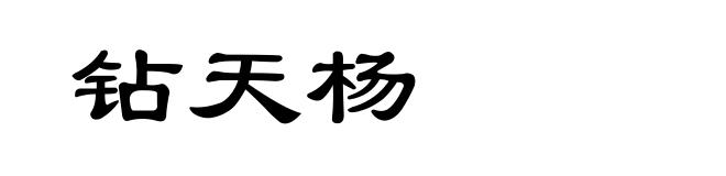 钻天杨