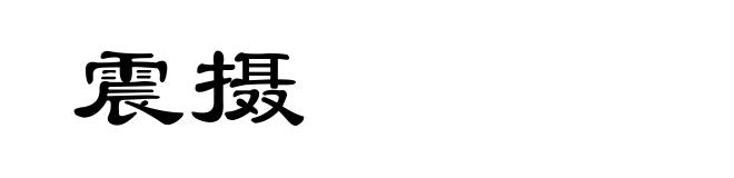 震摄