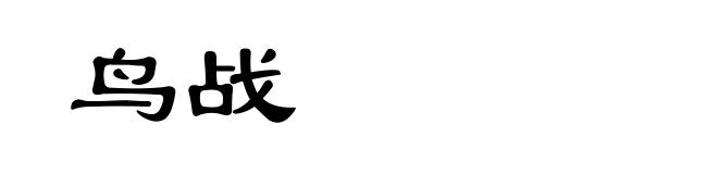 鸟战