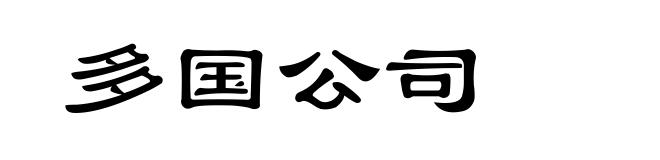 多国公司