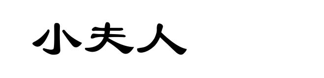 小夫人