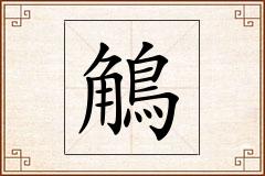 鵤怎么写